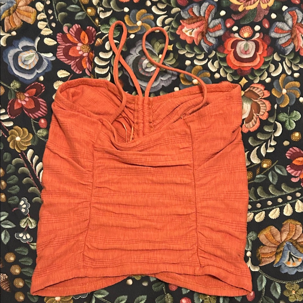 Pilcro Coral Rushed Top - Picture 4 of 7